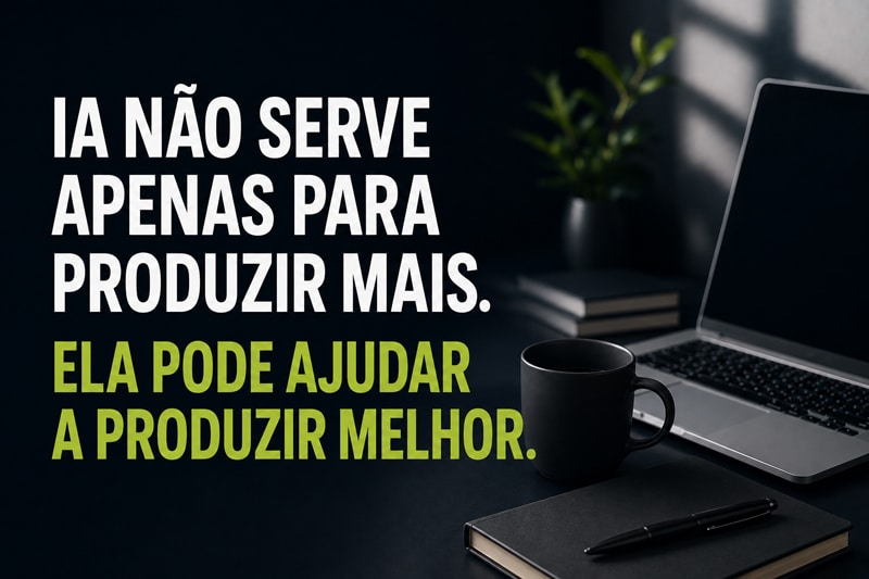 IA ajuda a produzir melhor